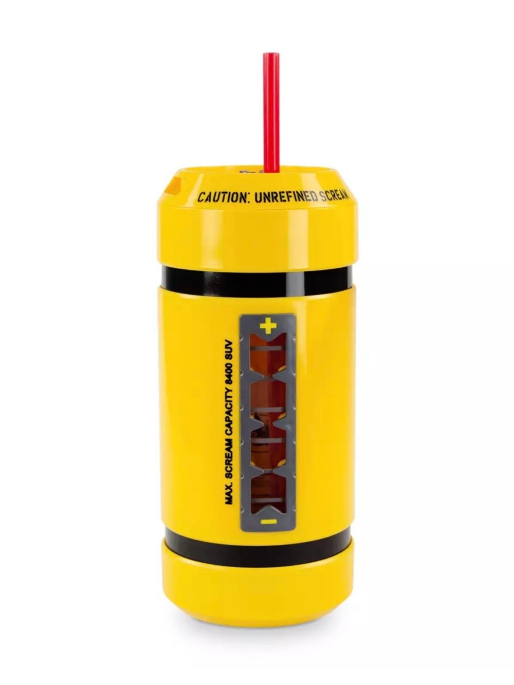 NEW DISNEY MONSTERS INC SCREAM CANISTER 16oz WATER BOTTLE (MAKES REAL SCREAMS)